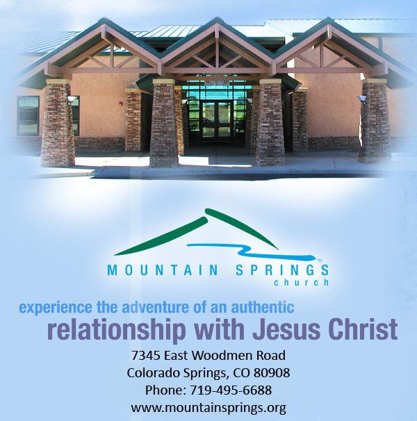 Mountain Springs Church Colorado Springs CO 80908 7194956688